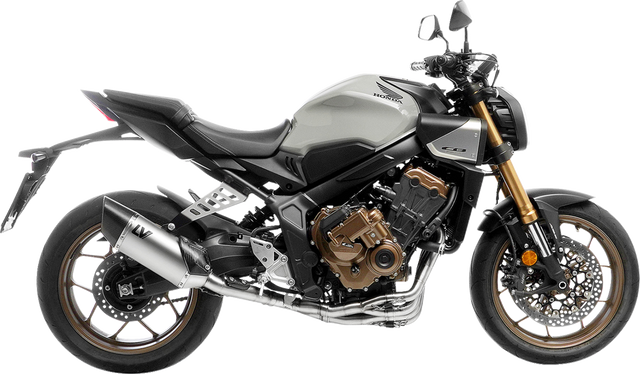 LeoVince LV-14 R Exhaust System - Stainless Steel - CB/CBR 650 R 15611U - Honda CB650R/CBR650R 2019-2026