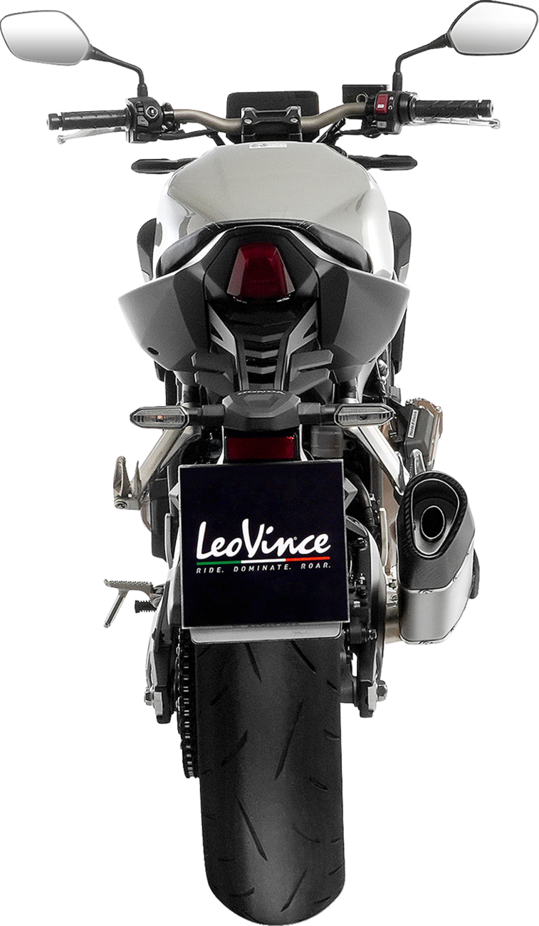 LEOVINCE LV-14 R Exhaust System - Stainless Steel - CB/CBR 650 R 15611U