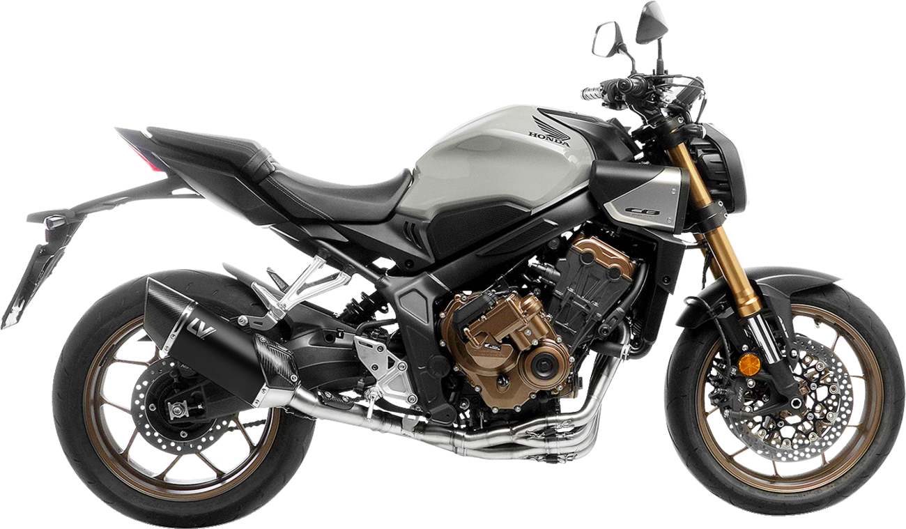 LEOVINCE LV-14 R Exhaust System - Black Edition - Honda CB/CBR 650 15611BU