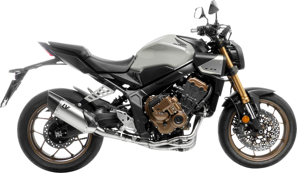 LEOVINCE LV-14 R Exhaust System - Titanium - Honda CB/CBR 650 15611TU