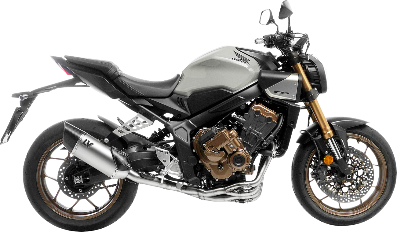 LEOVINCE LV-14 R Exhaust System - Titanium - Honda CB/CBR 650 15611TU