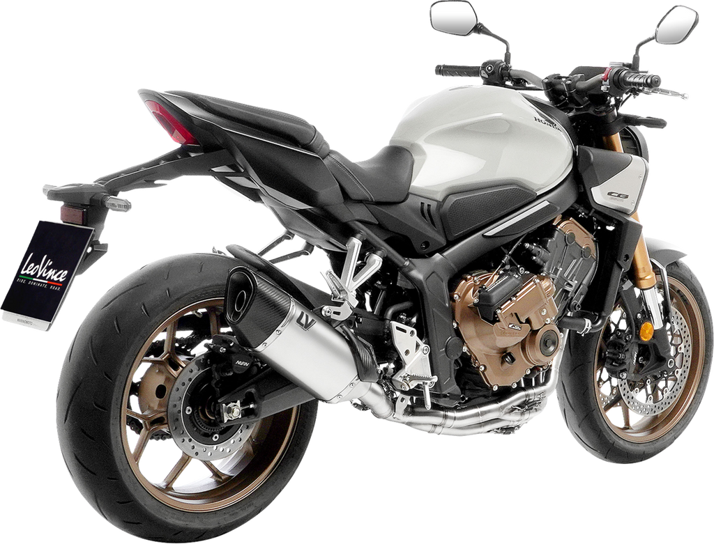 LEOVINCE LV-14 R Exhaust System - Titanium - Honda CB/CBR 650 15611TU