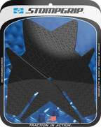 STOMPGRIP Tank Grips - Icon - Black - Yamaha - YZF '15-'25 55-14-0099B