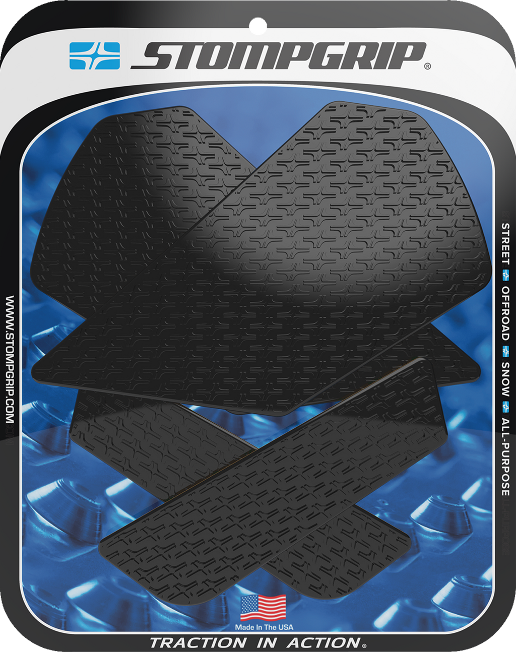 STOMPGRIP Tank Grips - Icon - Black - BMW - F '20-'25 55-14-0175B