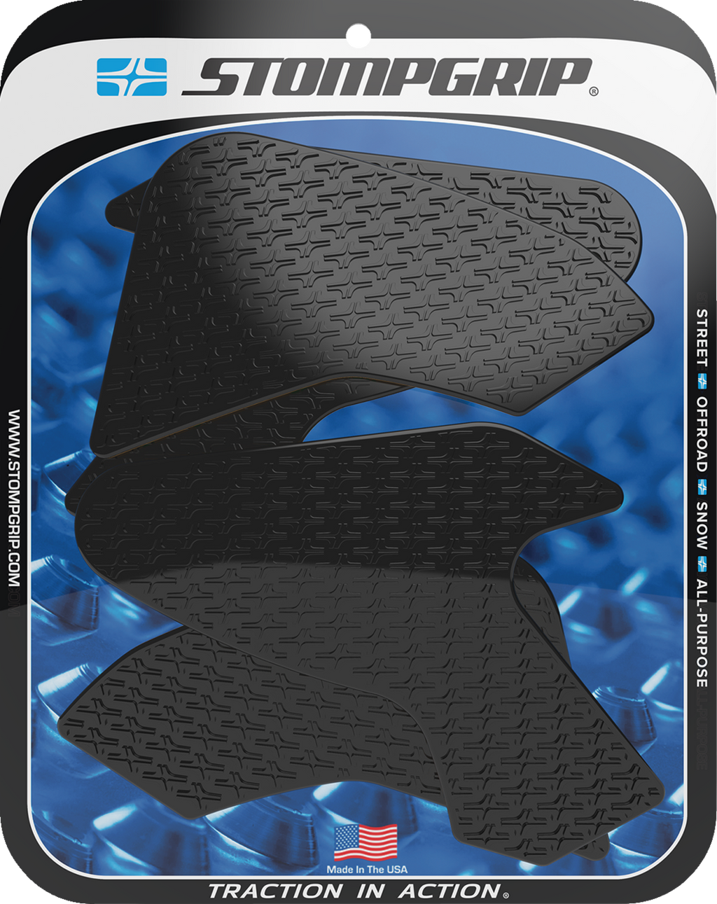 STOMPGRIP Tank Grips - Icon - Black - BMW - F '20-'25 55-14-0176B