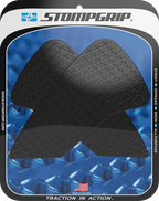 STOMPGRIP Tank Grips - Icon - Black - Honda - CRF '21-'25 55-14-0189B