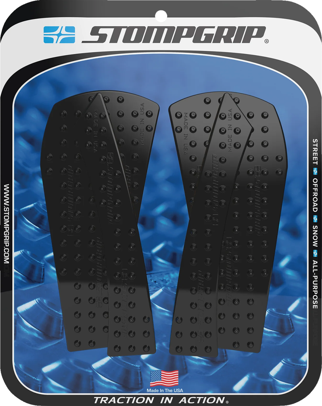 STOMPGRIP Tank Grips - Icon - Black - KTM - Adventure '23-'25 55-14-0206B