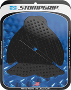 STOMPGRIP Tank Grips - Volcano - Black - Kawasaki - Ninja '18-'23 55-10-0150B
