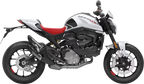 STOMPGRIP Tank Grips - Volcano - Black - Ducati - Monster '21-'25 55-10-0184B