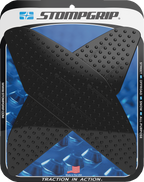 STOMPGRIP Tank Grips - Volcano - Black - Suzuki - GS '22-'25 55-10-0188B