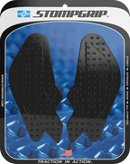 STOMPGRIP Tank Grips - Volcano - Black - Suzuki - GS '24-'25 55-10-0210B