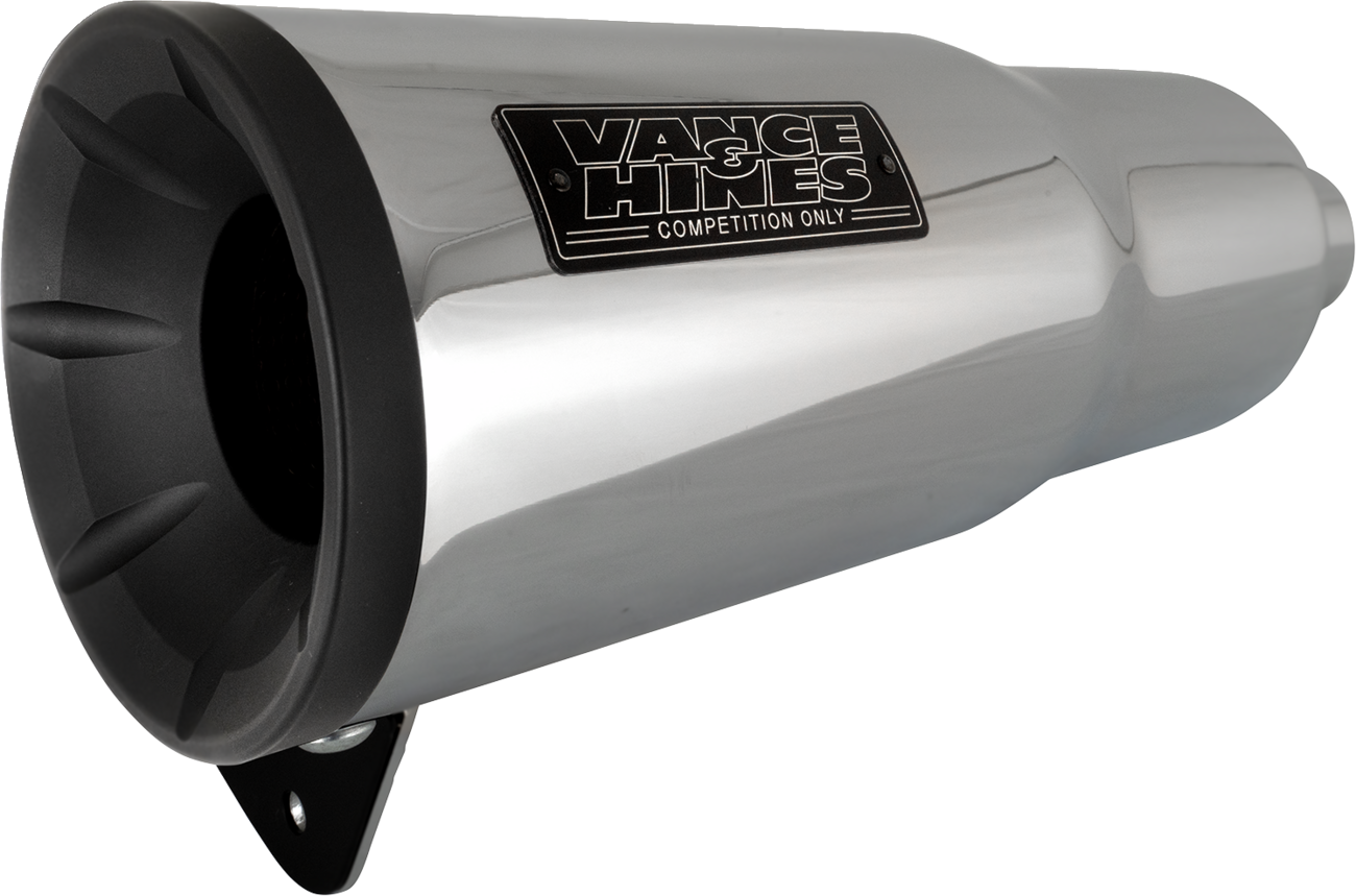 VANCE & HINES Hi-Output Slip-On Muffler - Chrome - Indian Scout/Bobber 18627