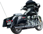S&S CYCLE 2-into-1 Swindler Exhaust Conversion Kit - 4" - Black - M8 Touring 550-1139