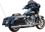 S&S CYCLE 2-into-1 Swindler Exhaust Conversion Kit - 4-1/2" - Chrome - M8 Touring 550-1142