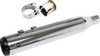 S&S CYCLE 2-into-1 Swindler Exhaust Conversion Kit - 4-1/2" - Chrome - M8 Touring 550-1142