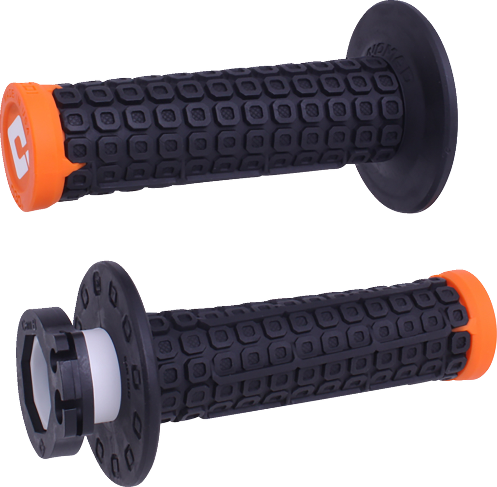 ODI Nomad Lock-On Grips - Off-Road - Black/Orange H36NDBO