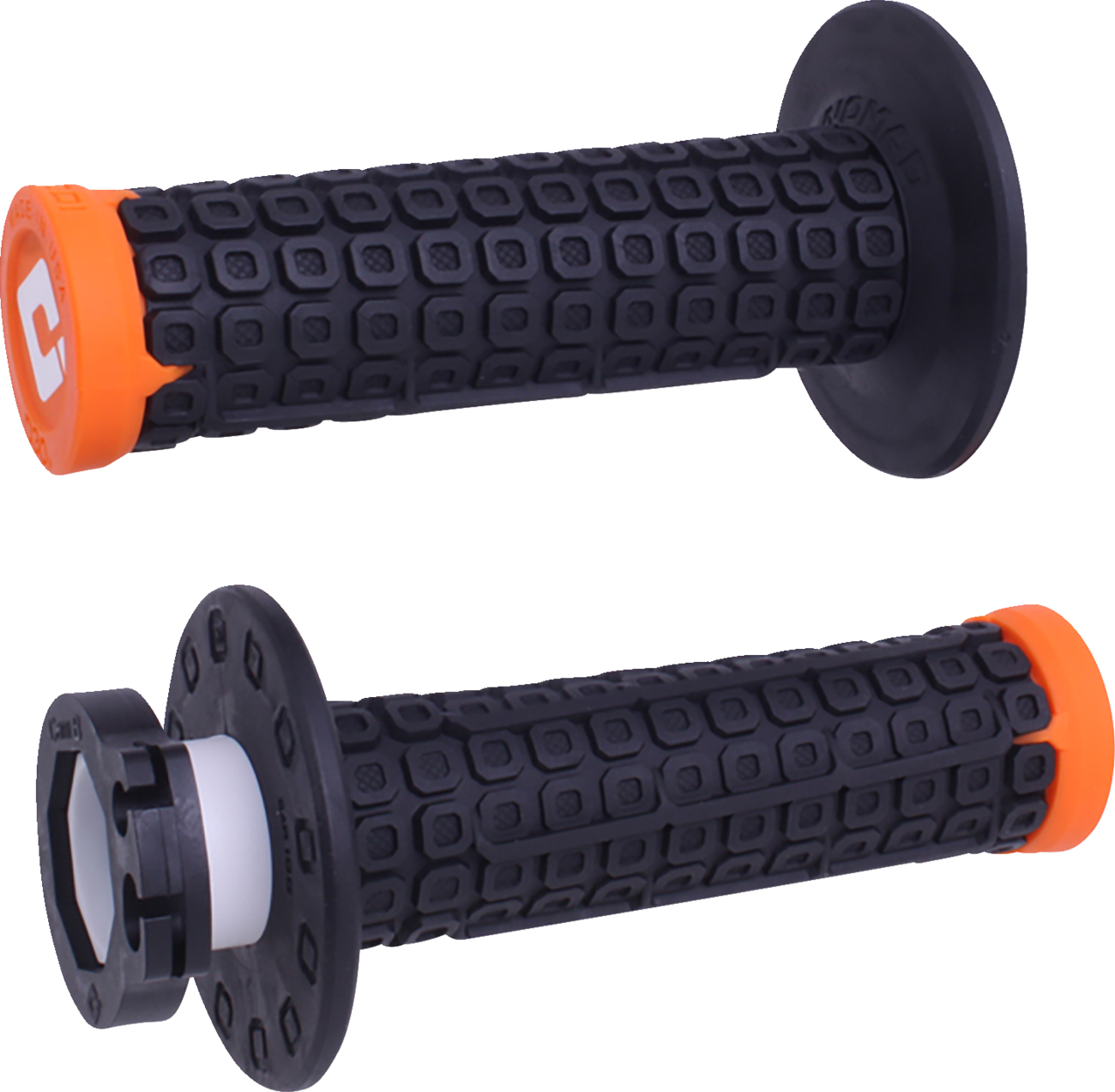 ODI Nomad Lock-On Grips - Off-Road - Black/Orange H36NDBO