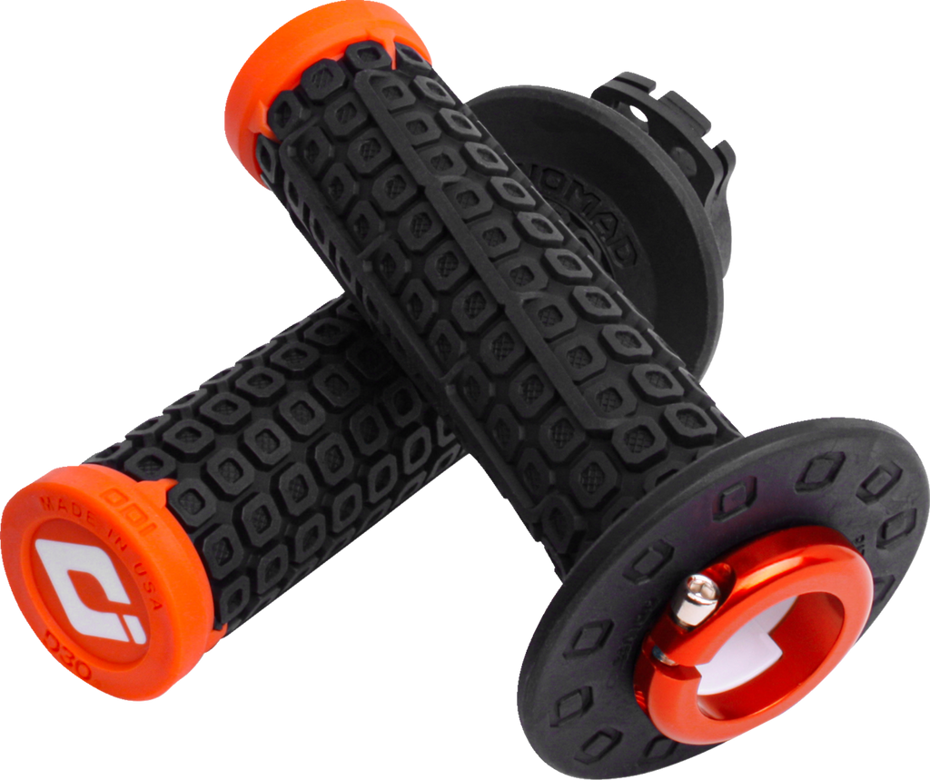 ODI Nomad Lock-On Grips - Off-Road - Black/Orange H36NDBO