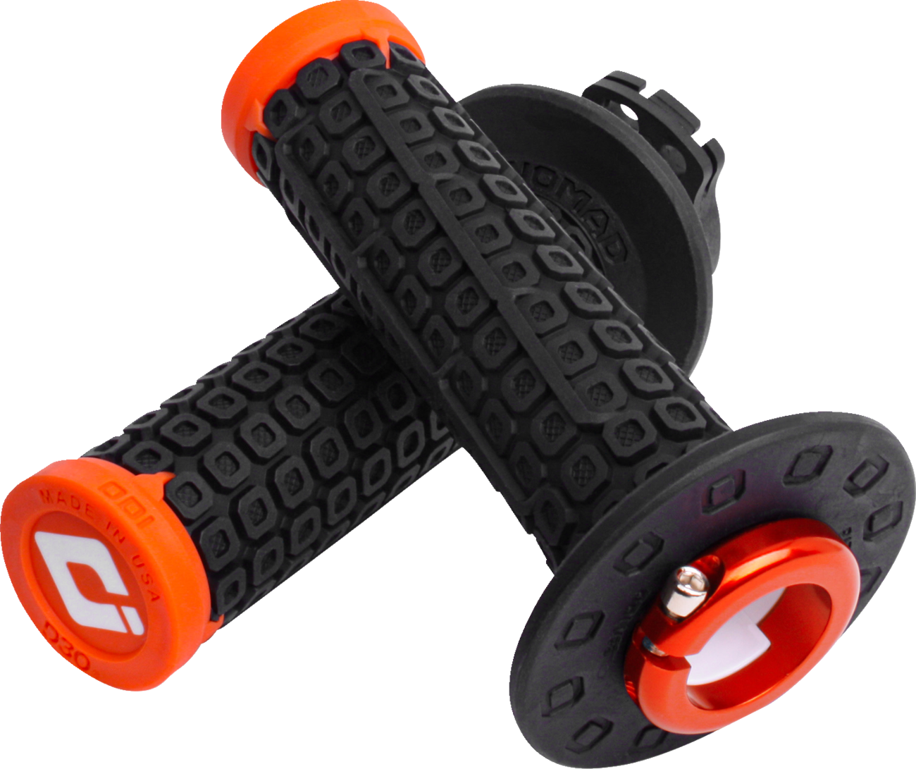 ODI Nomad Lock-On Grips - Off-Road - Black/Orange H36NDBO