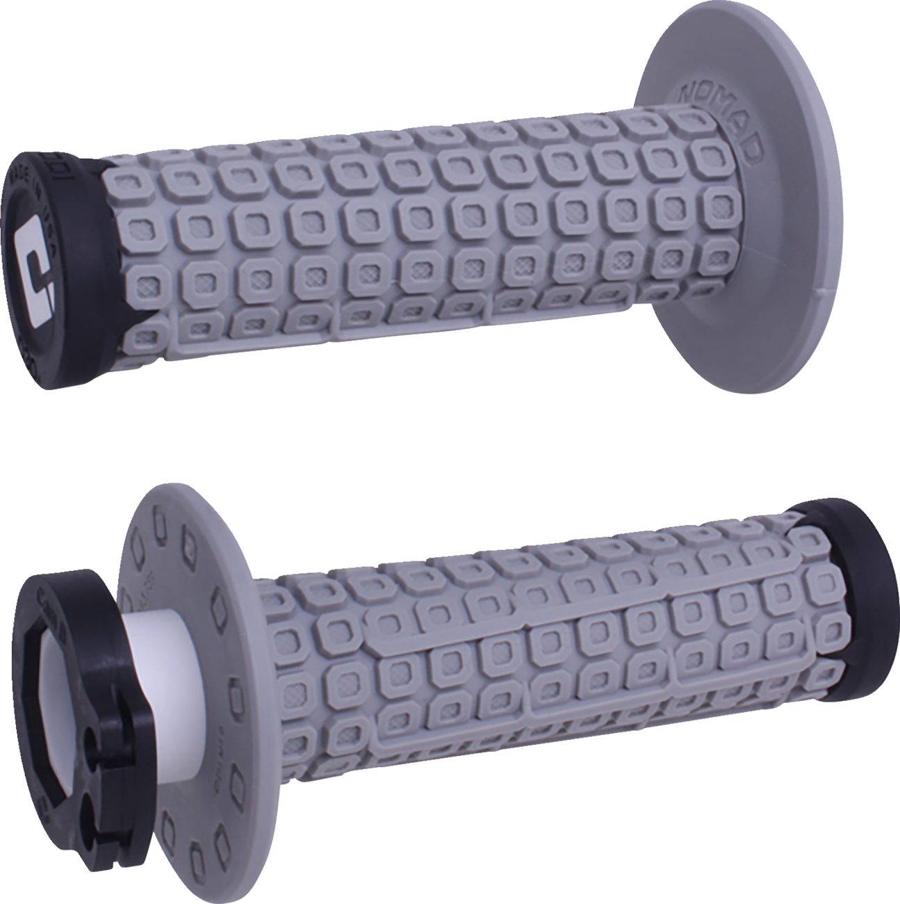 ODI Nomad Lock-On Grips - Off-Road - Gray/Black H36NDGB
