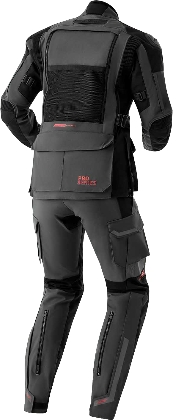 RST Pro Series Adventure-X CE Men's Textile Jacket - Grey / Black - View 7