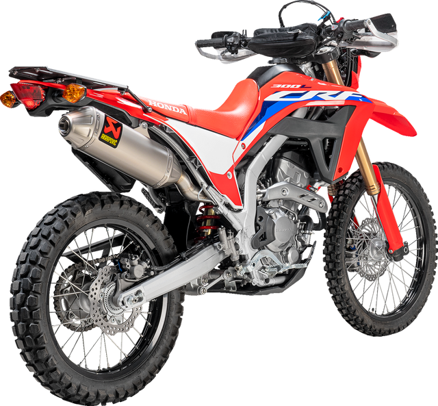 AKRAPOVIC Slip-On Line Muffler - Titanium - Honda CRF300L S-H3SO11-BNTA 2021-2026