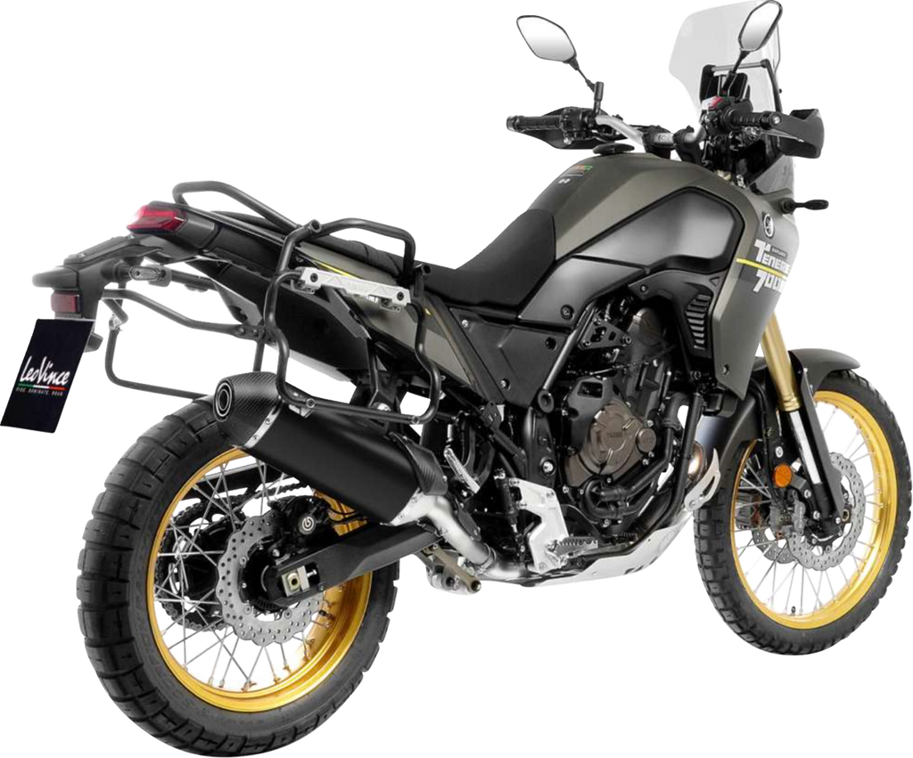 LEOVINCE LV-14 Slip-On Muffler - Black Edition - Tenere 700 15609BU