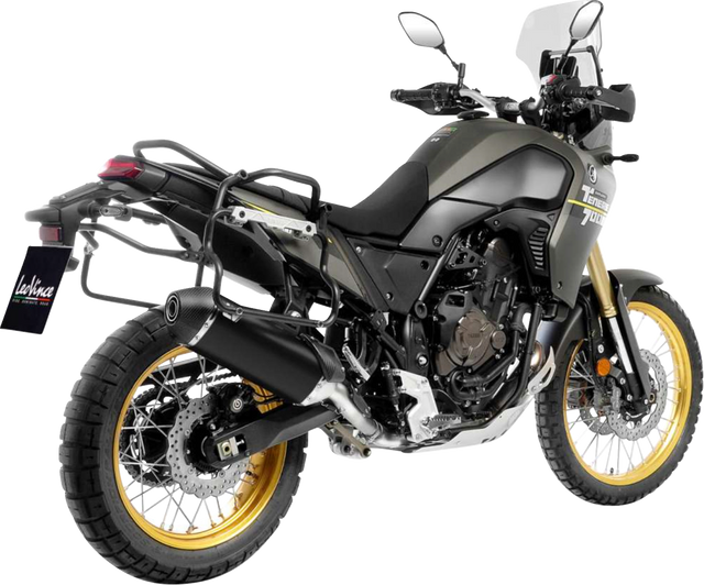 LeoVince LV-14 Slip-On Muffler - Black Edition - Yamaha Tenere 700 15609BU 2019-2026