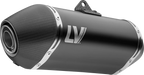 LEOVINCE LV-14 Slip-On Muffler - Black Edition - Tenere 700 15609BU