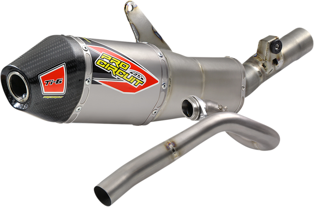 Pro Circuit Ti-6 Titanium Exhaust System - Honda 450 0312145F