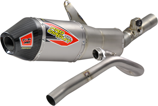 Pro Circuit Ti-6 Pro Titanium Exhaust System - Honda 450 0312145FP