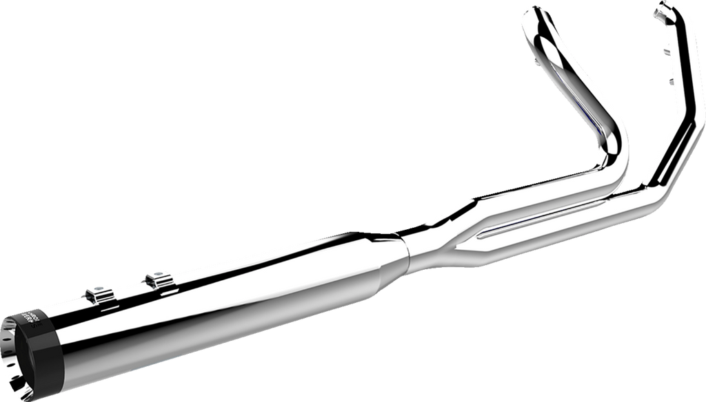 KHROME WERKS 2-into-1 Outlaw-SR Exhaust System - Chrome - Without End Cap - M8 Touring 200770-SR