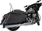 KHROME WERKS 2-into-1 Outlaw-SR Exhaust System - Chrome - Without End Cap - M8 Touring 200770-SR