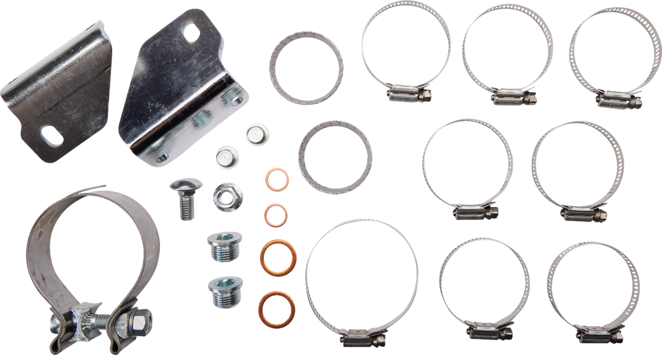 KHROME WERKS 2-into-1 Outlaw-SR Exhaust System - Black - Without End Cap - M8 Touring 200775-SR