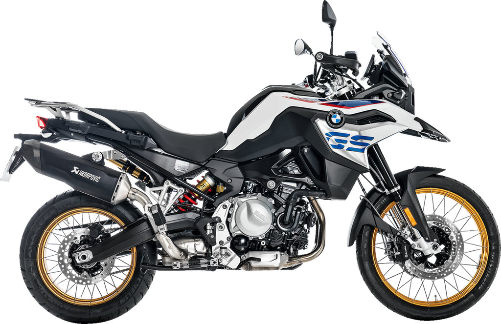 AKRAPOVIC Slip-On Line Muffler - Titanium Black - BMW F850GS S-B9SO3-HFBFCTBL/1