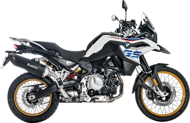 AKRAPOVIC Slip-On Line Muffler - Titanium Black - BMW F850GS S-B9SO3-HFBFCTBL/1 2024-2026