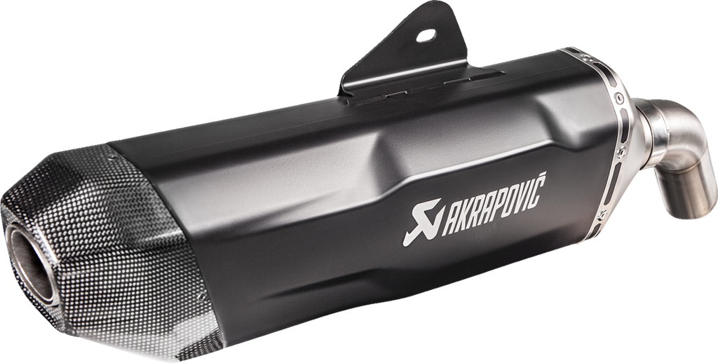 AKRAPOVIC Slip-On Line Muffler - Titanium Black - BMW F850GS S-B9SO3-HFBFCTBL/1