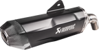 AKRAPOVIC Slip-On Line Muffler - Titanium Black - BMW F850GS S-B9SO3-HFBFCTBL/1