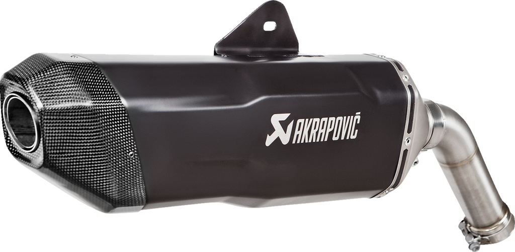 AKRAPOVIC Slip-On Line Muffler - Titanium Black - BMW F850GS S-B9SO3-HFBFCTBL/1