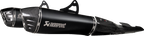 AKRAPOVIC Slip-On Line Mufflers - Titanium Black - Suzuki GSX-1300R Hayabusa S-S13SO4-HRAATBL/1