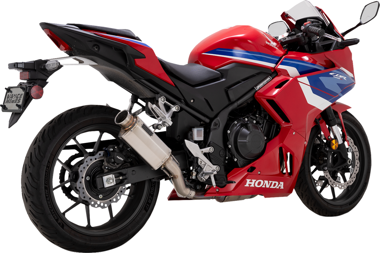 VANCE & HINES VS-6 Slip-On Muffler - Stainless Steel - Honda CB/CBR 500 34601