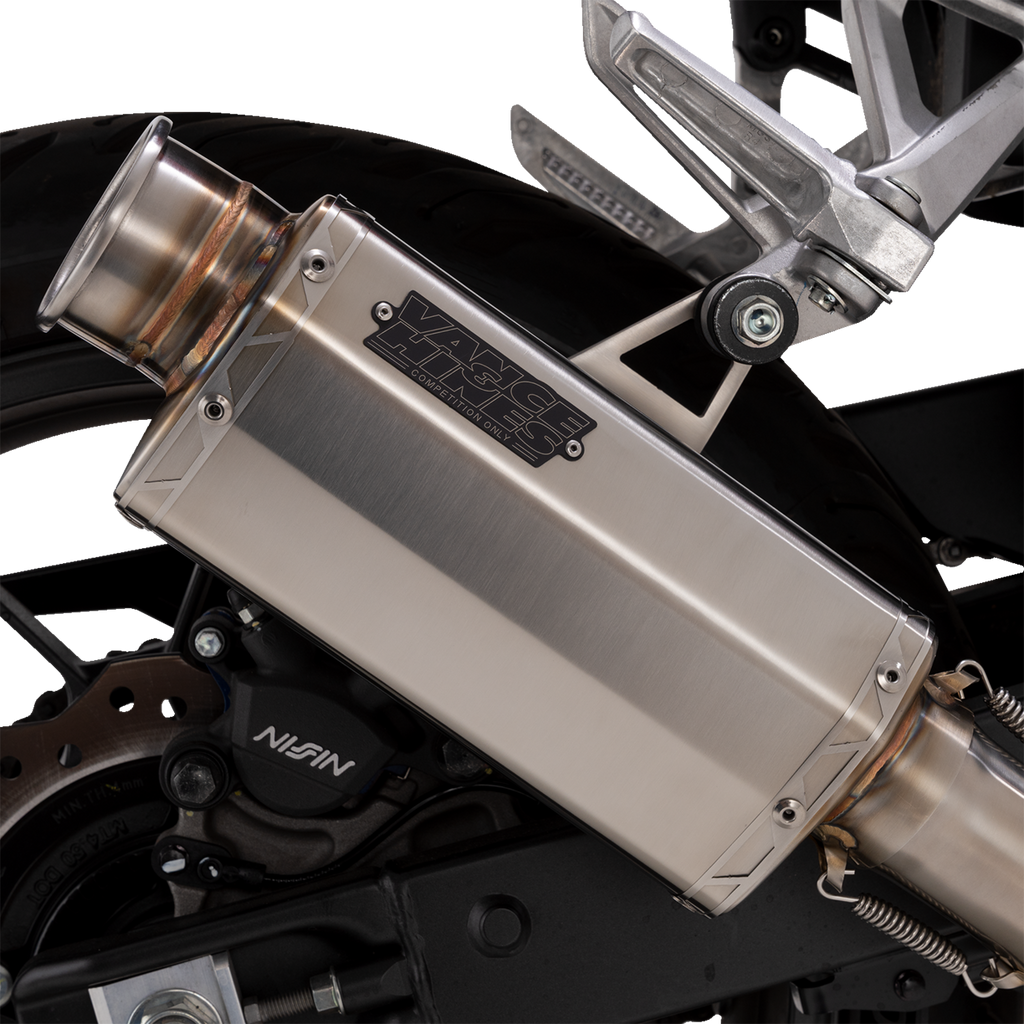 VANCE & HINES VS-6 Slip-On Muffler - Stainless Steel - Honda CB/CBR 500 34601