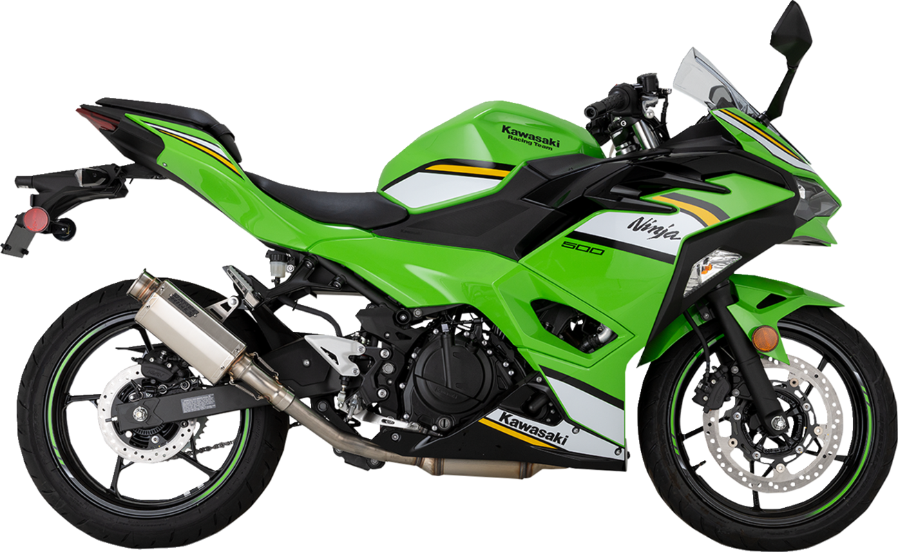 VANCE & HINES VS-6 Slip-On Muffler - Stainless Steel - Kawasaki Z/Ninja 500 33601