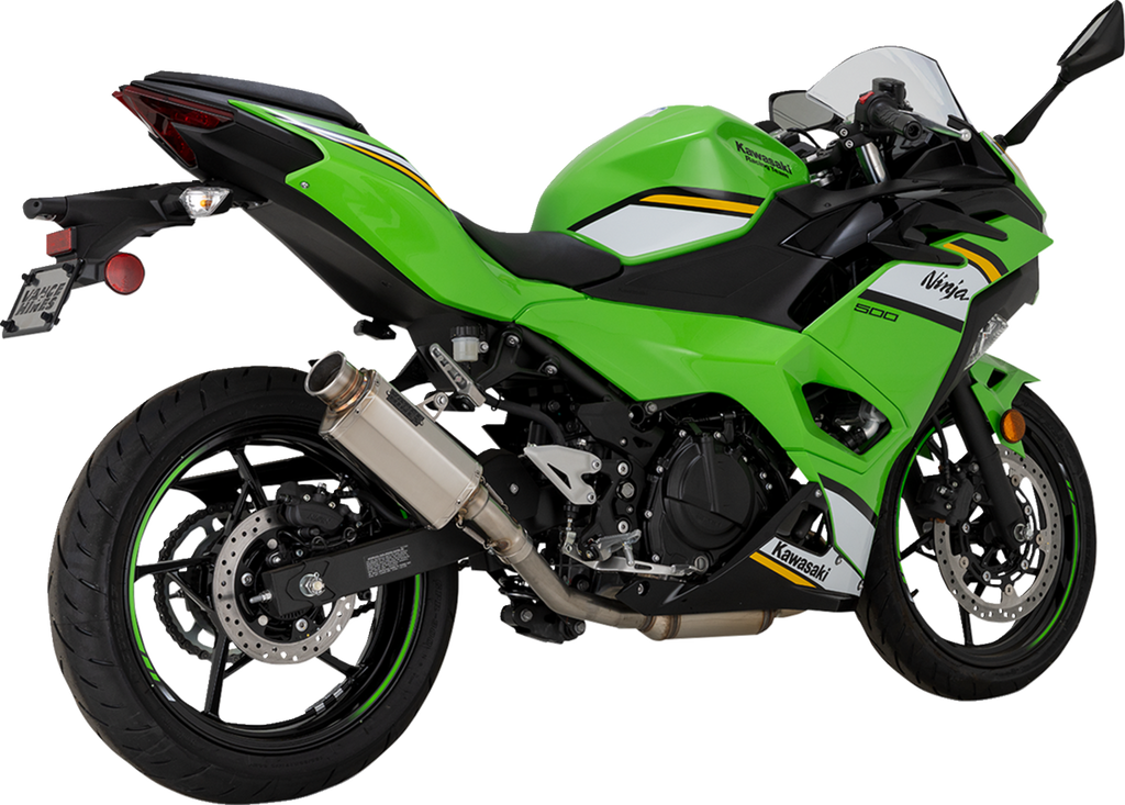 VANCE & HINES VS-6 Slip-On Muffler - Stainless Steel - Kawasaki Z/Ninja 500 33601