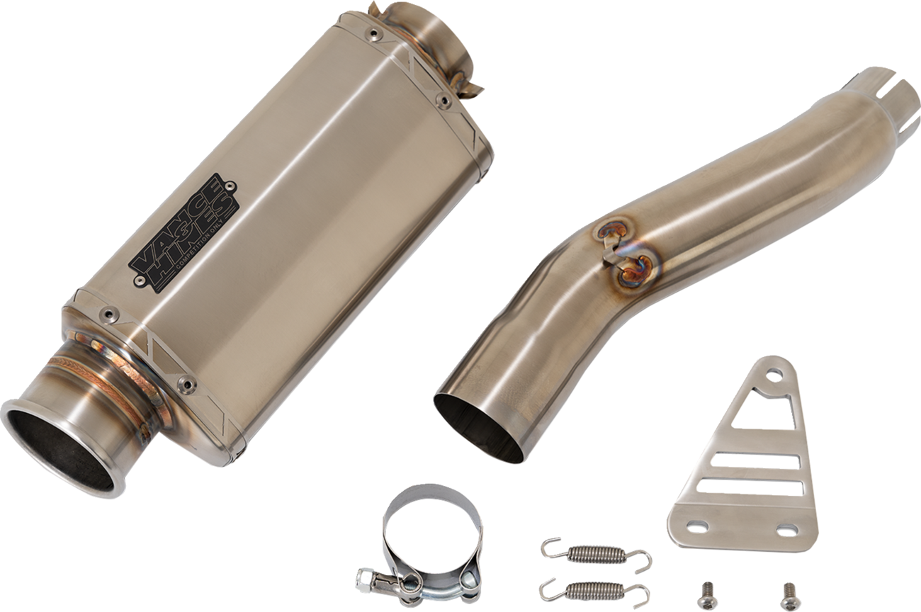 VANCE & HINES VS-6 Slip-On Muffler - Stainless Steel - Honda CB/CBR 500 34601