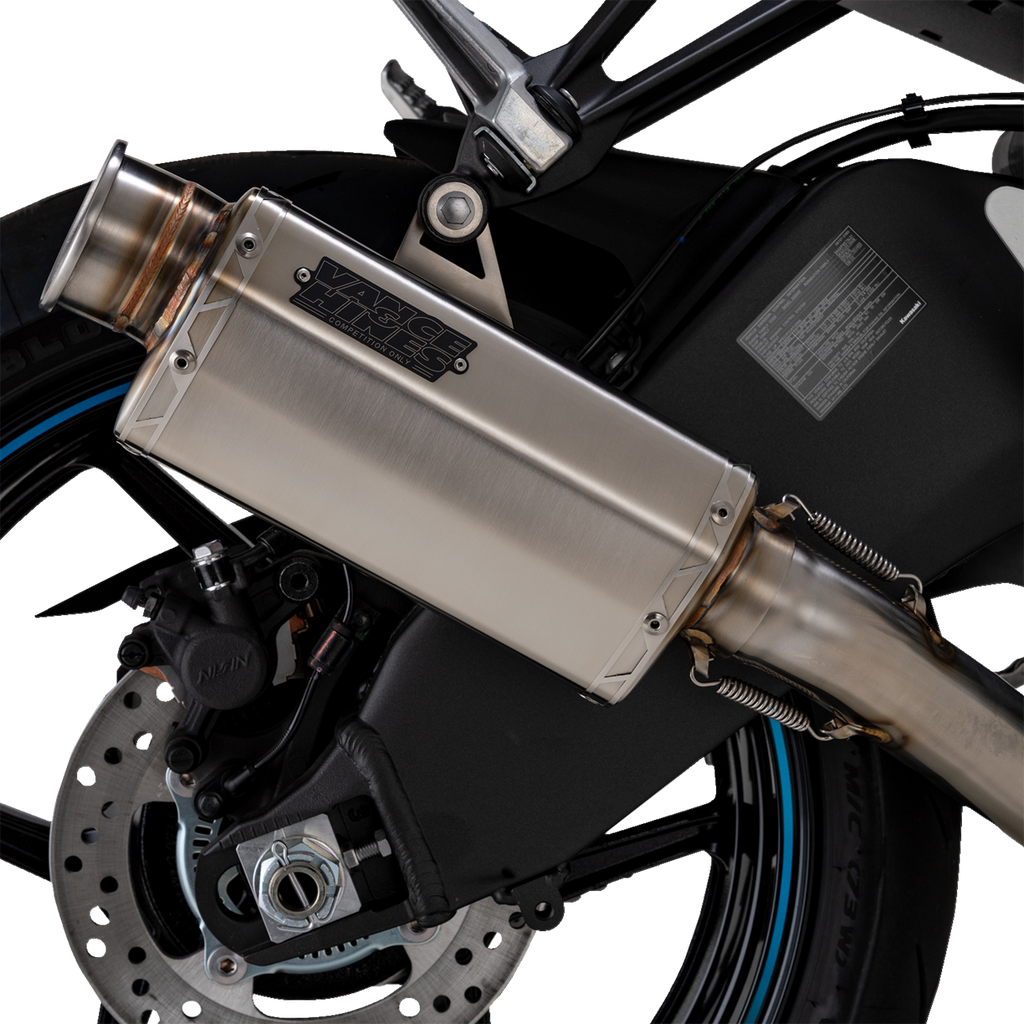 VANCE & HINES VS-6 Slip-On Muffler - Stainless Steel - Kawasaki Ninja ZX-6R 33603