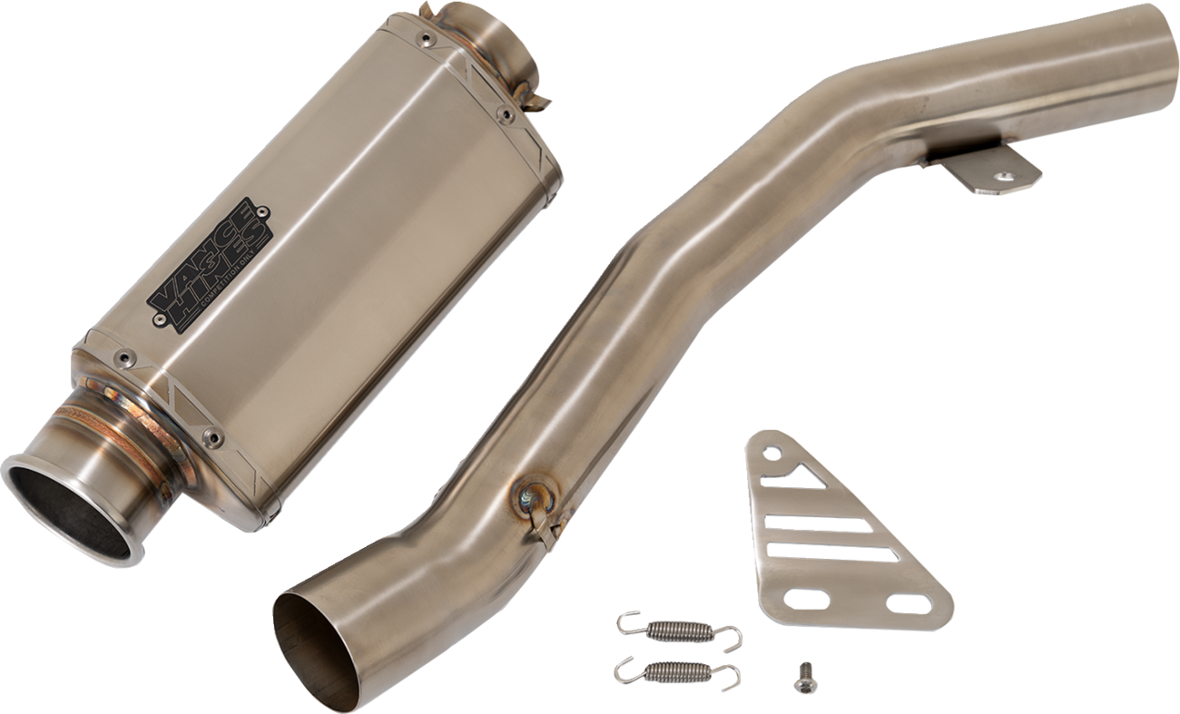 VANCE & HINES VS-6 Slip-On Muffler - Stainless Steel - Kawasaki Ninja ZX-6R 33603