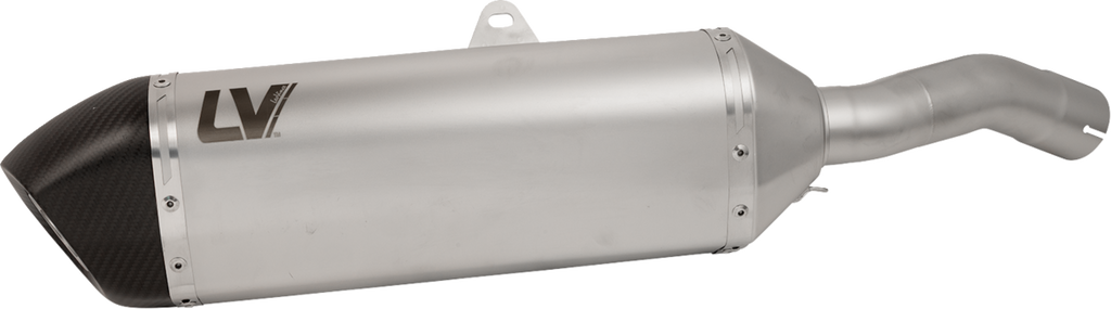 LEOVINCE LV-14 Slip-On Muffler - Stainless Steel - BMW F 750/900 GS 15610U