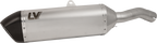 LEOVINCE LV-14 Slip-On Muffler - Stainless Steel - BMW F 750/900 GS 15610U