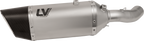 LEOVINCE LV-14 R Slip-On Muffler - Titanium - Kawasaki Z 900 15605TU
